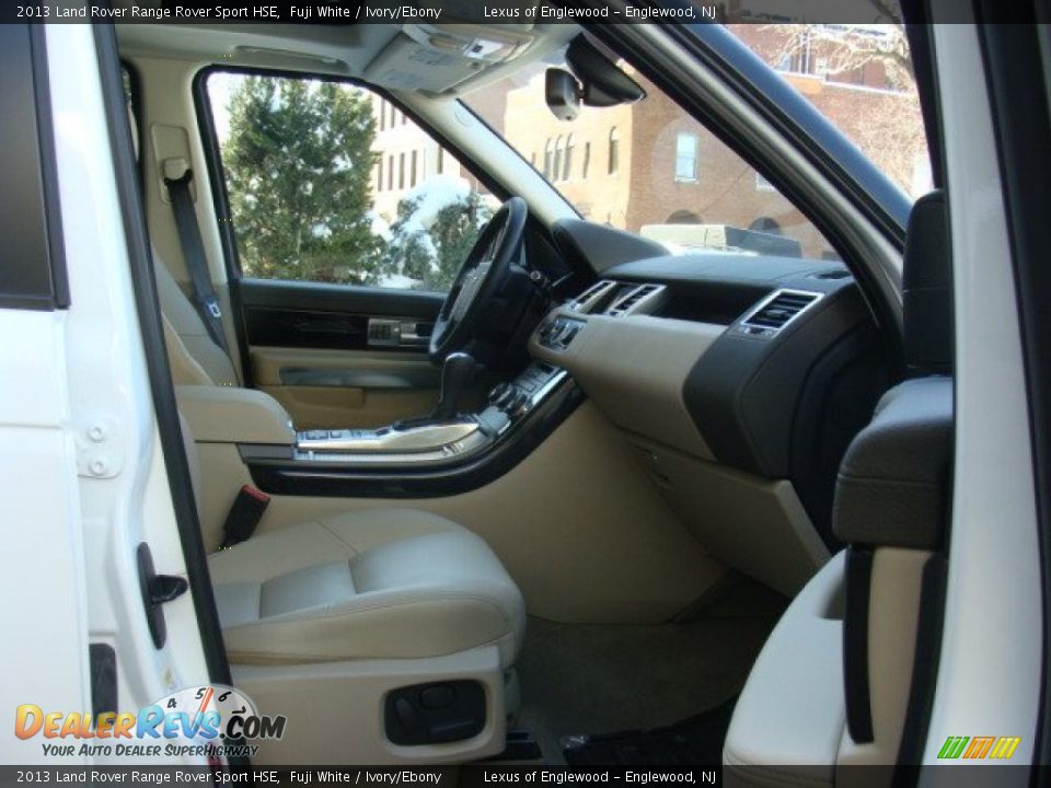 2013 Land Rover Range Rover Sport HSE Fuji White / Ivory/Ebony Photo #10