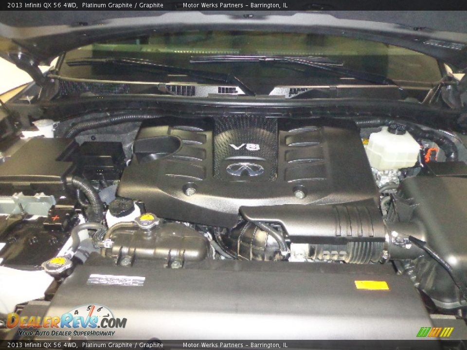 2013 Infiniti QX 56 4WD Platinum Graphite / Graphite Photo #20