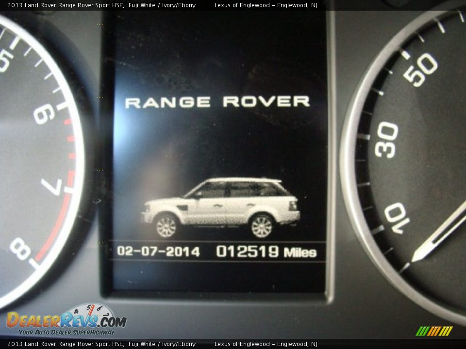 2013 Land Rover Range Rover Sport HSE Fuji White / Ivory/Ebony Photo #15