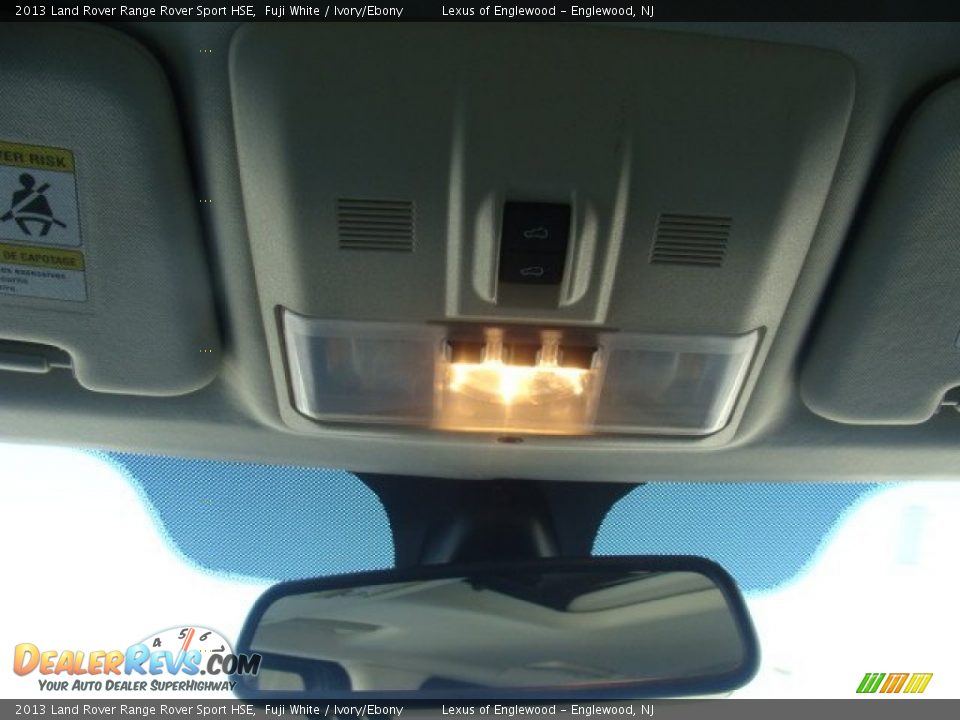 2013 Land Rover Range Rover Sport HSE Fuji White / Ivory/Ebony Photo #19