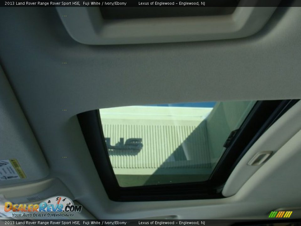 2013 Land Rover Range Rover Sport HSE Fuji White / Ivory/Ebony Photo #20