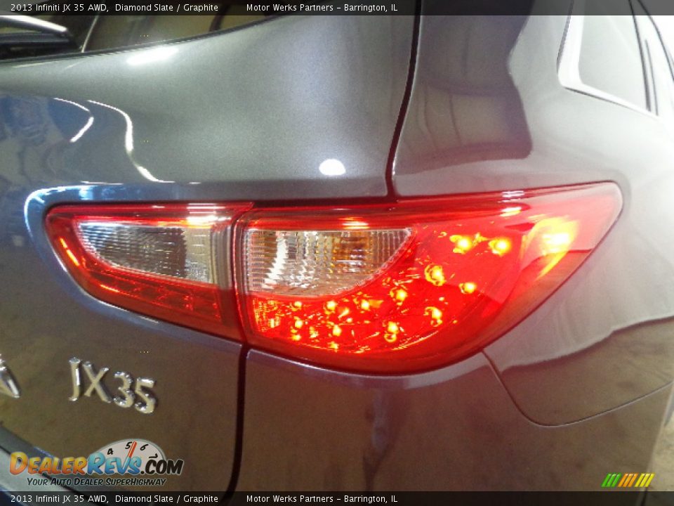 2013 Infiniti JX 35 AWD Diamond Slate / Graphite Photo #15
