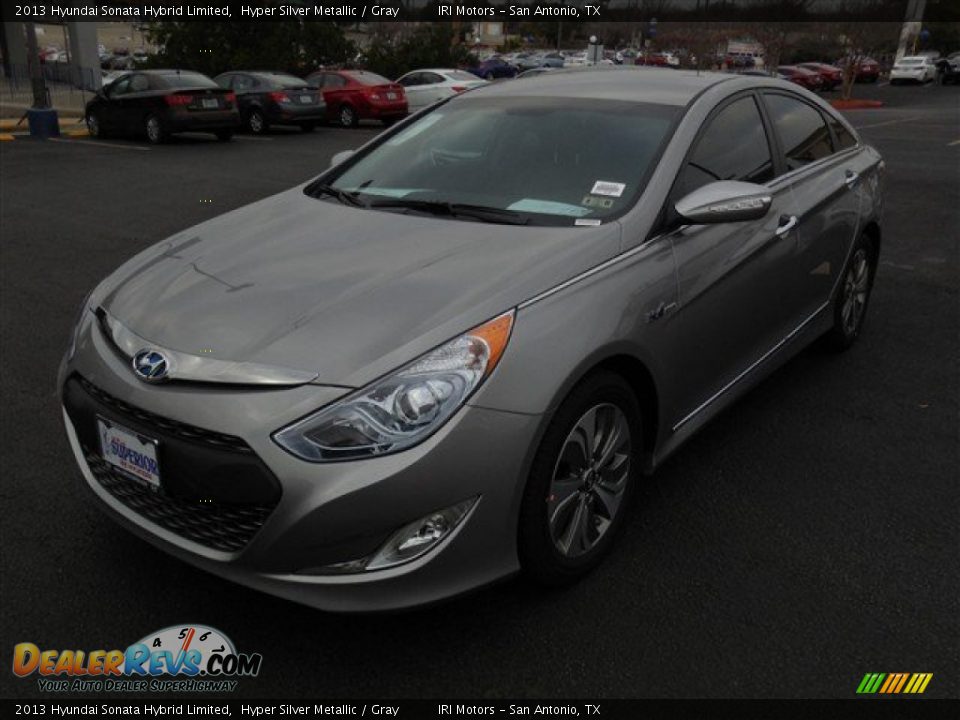 2013 Hyundai Sonata Hybrid Limited Hyper Silver Metallic / Gray Photo #1