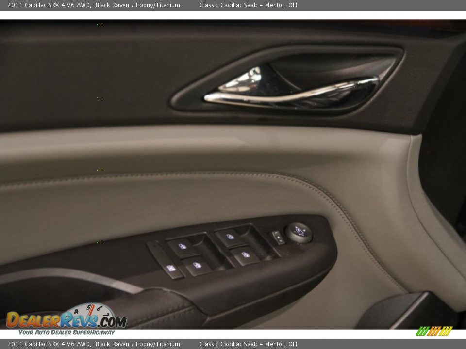 2011 Cadillac SRX 4 V6 AWD Black Raven / Ebony/Titanium Photo #5