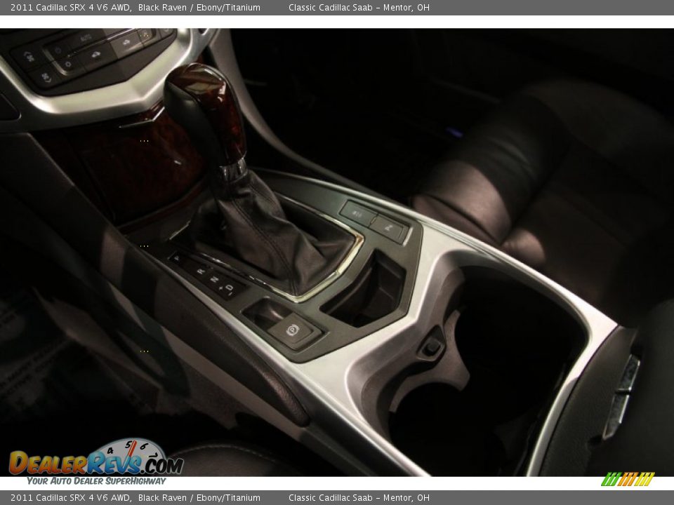 2011 Cadillac SRX 4 V6 AWD Black Raven / Ebony/Titanium Photo #13