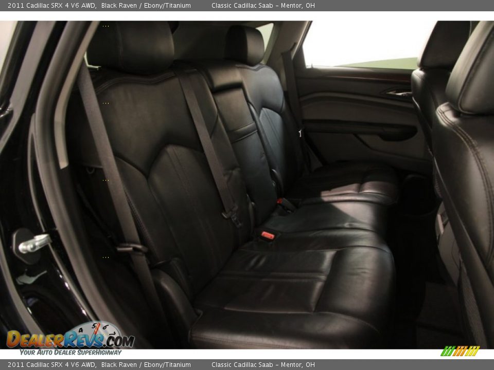 2011 Cadillac SRX 4 V6 AWD Black Raven / Ebony/Titanium Photo #15