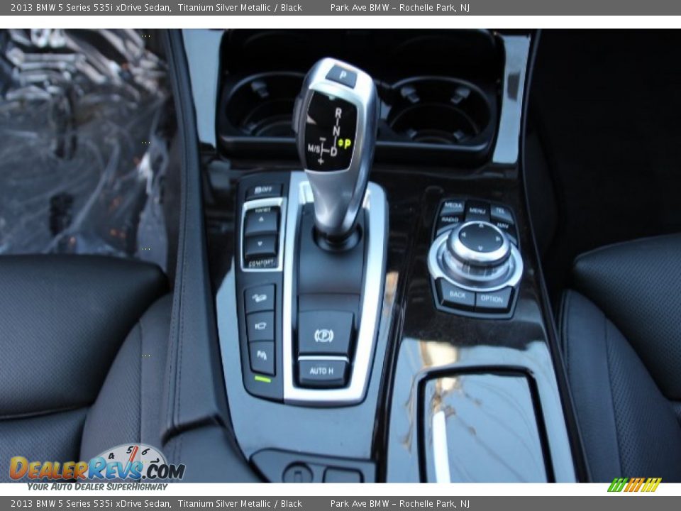 2013 BMW 5 Series 535i xDrive Sedan Titanium Silver Metallic / Black Photo #14