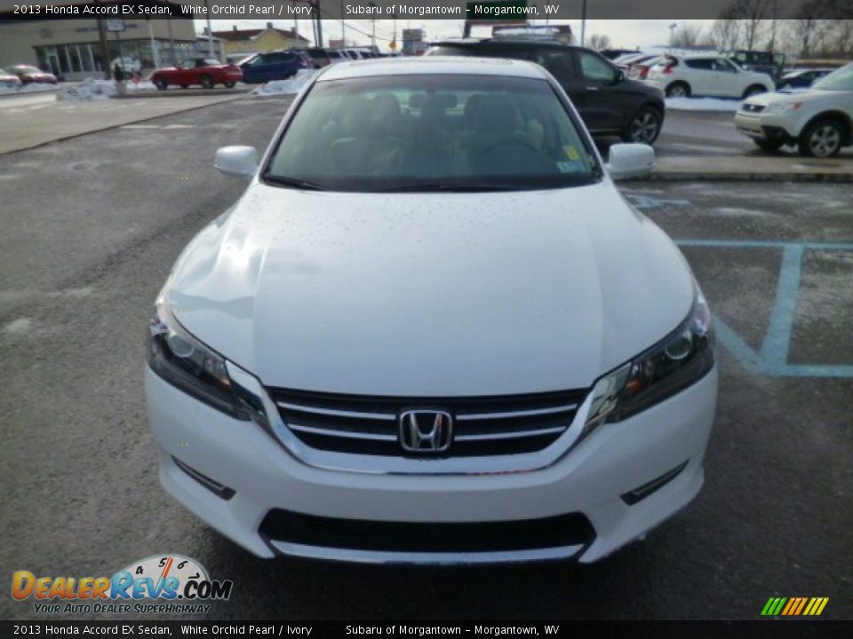 2013 Honda Accord EX Sedan White Orchid Pearl / Ivory Photo #2