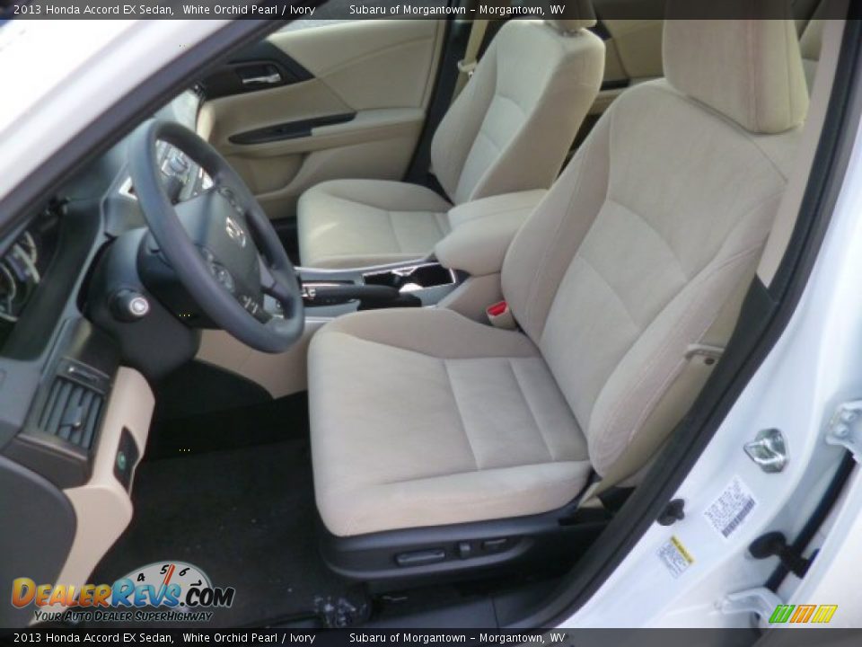 2013 Honda Accord EX Sedan White Orchid Pearl / Ivory Photo #7