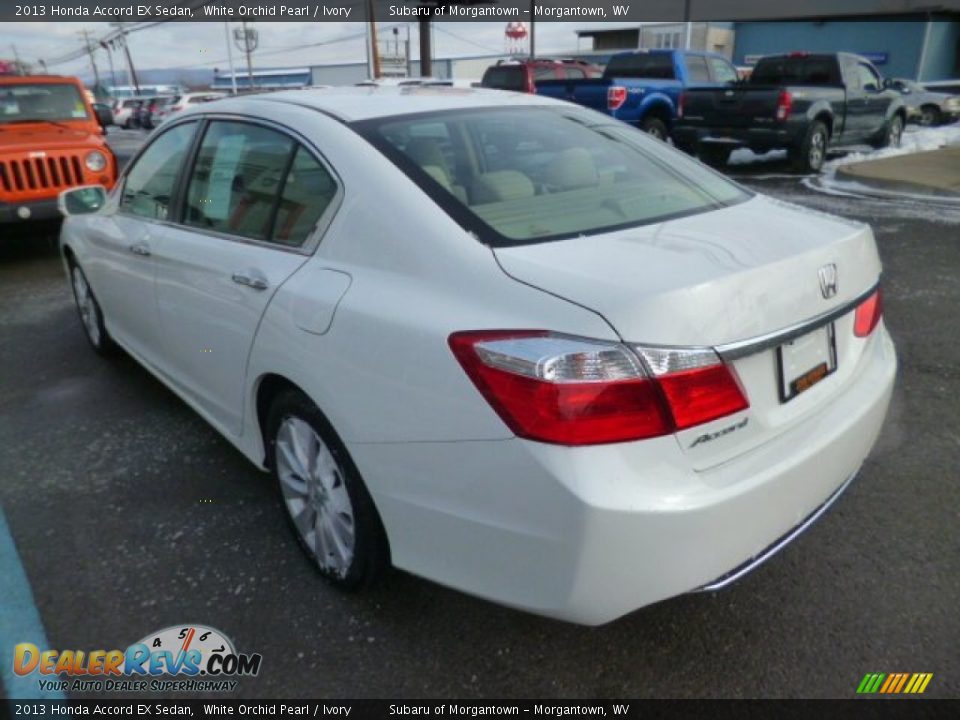 2013 Honda Accord EX Sedan White Orchid Pearl / Ivory Photo #9