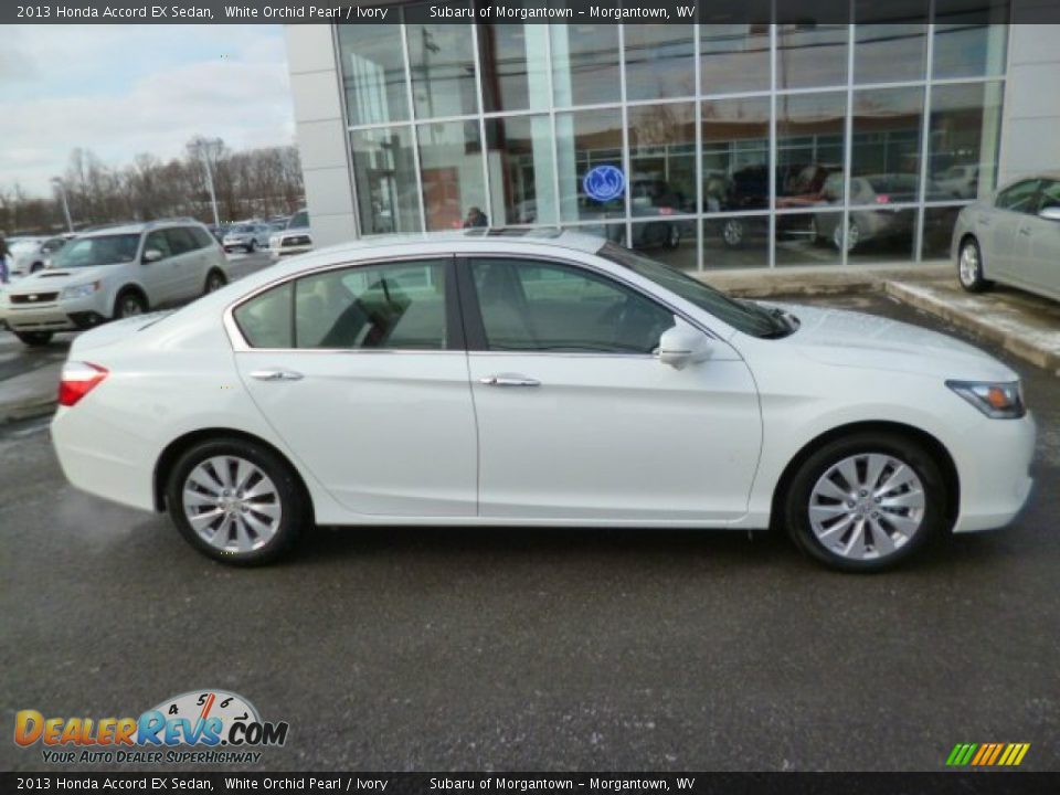 2013 Honda Accord EX Sedan White Orchid Pearl / Ivory Photo #12