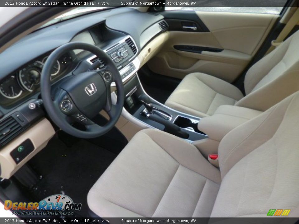 2013 Honda Accord EX Sedan White Orchid Pearl / Ivory Photo #15