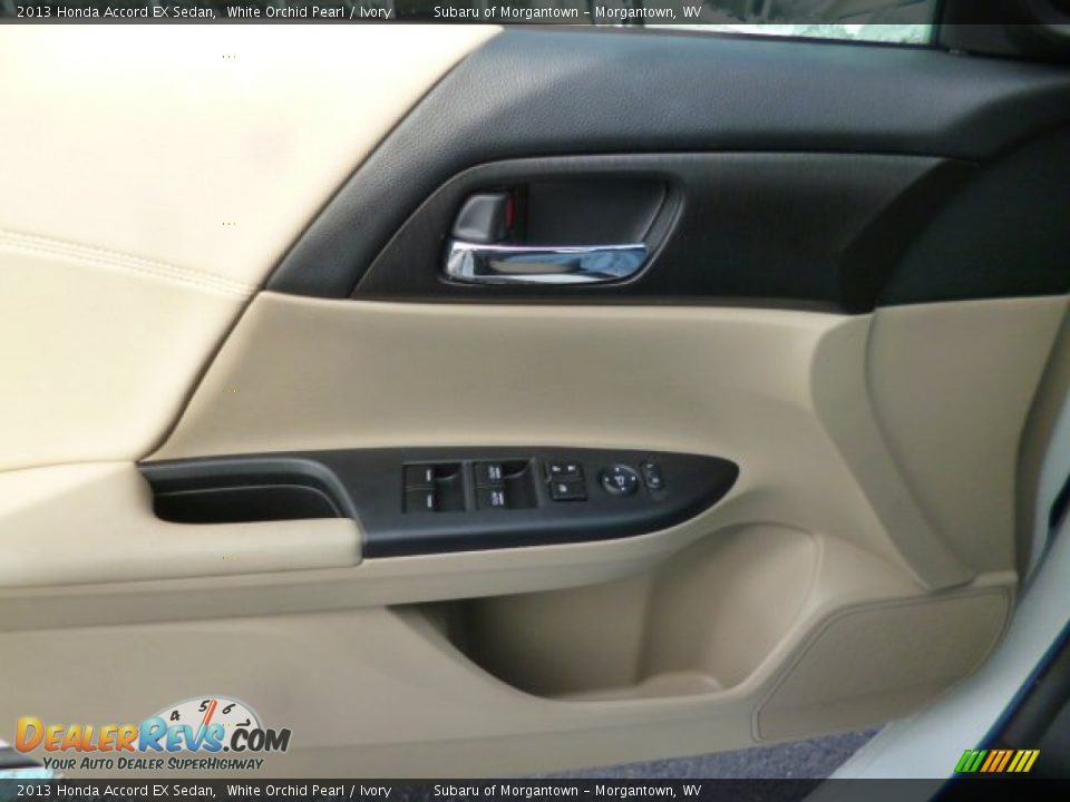 2013 Honda Accord EX Sedan White Orchid Pearl / Ivory Photo #16