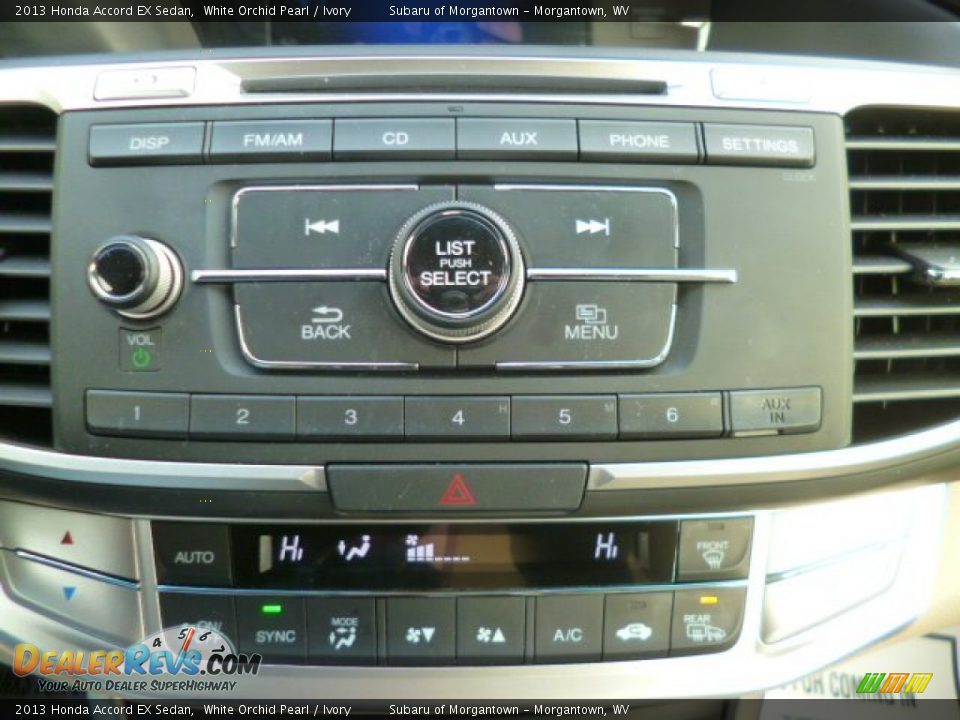 2013 Honda Accord EX Sedan White Orchid Pearl / Ivory Photo #19