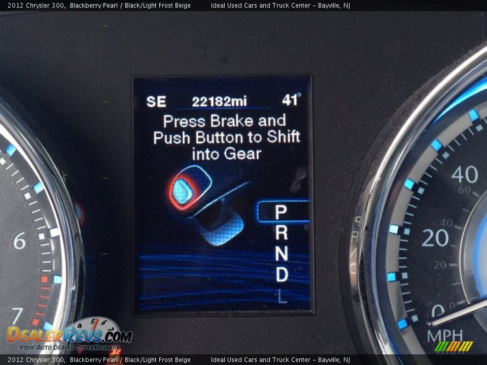 2012 Chrysler 300 Blackberry Pearl / Black/Light Frost Beige Photo #16