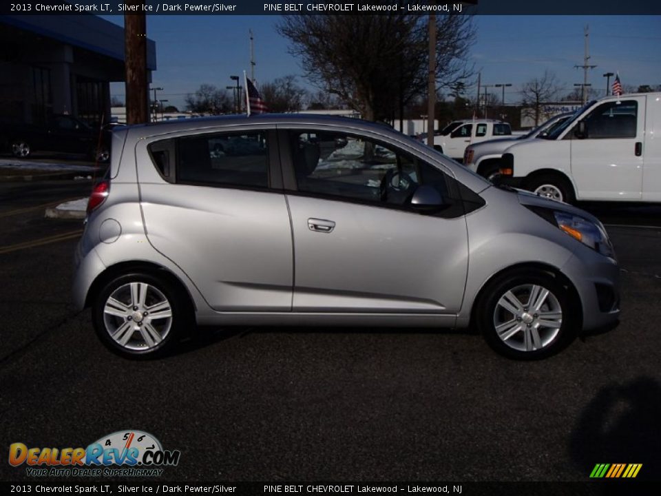 2013 Chevrolet Spark LT Silver Ice / Dark Pewter/Silver Photo #4