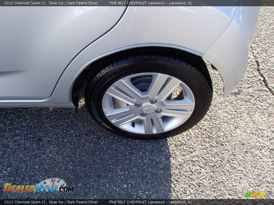 2013 Chevrolet Spark LT Silver Ice / Dark Pewter/Silver Photo #5
