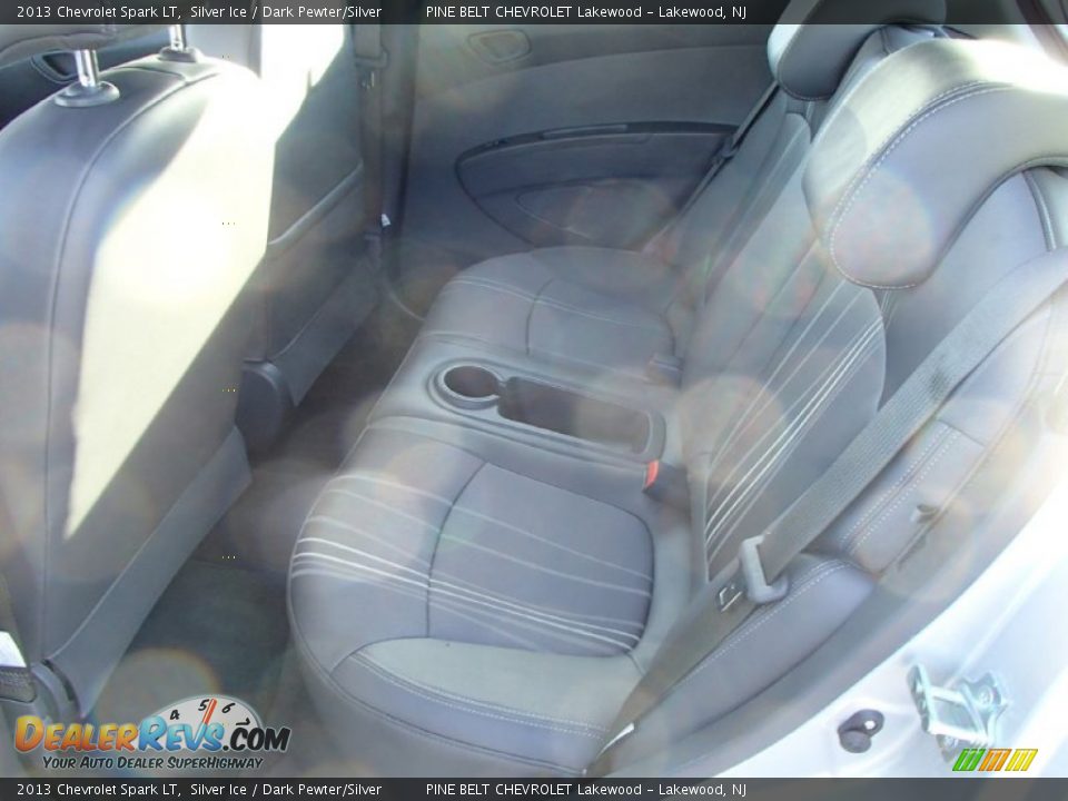 2013 Chevrolet Spark LT Silver Ice / Dark Pewter/Silver Photo #11