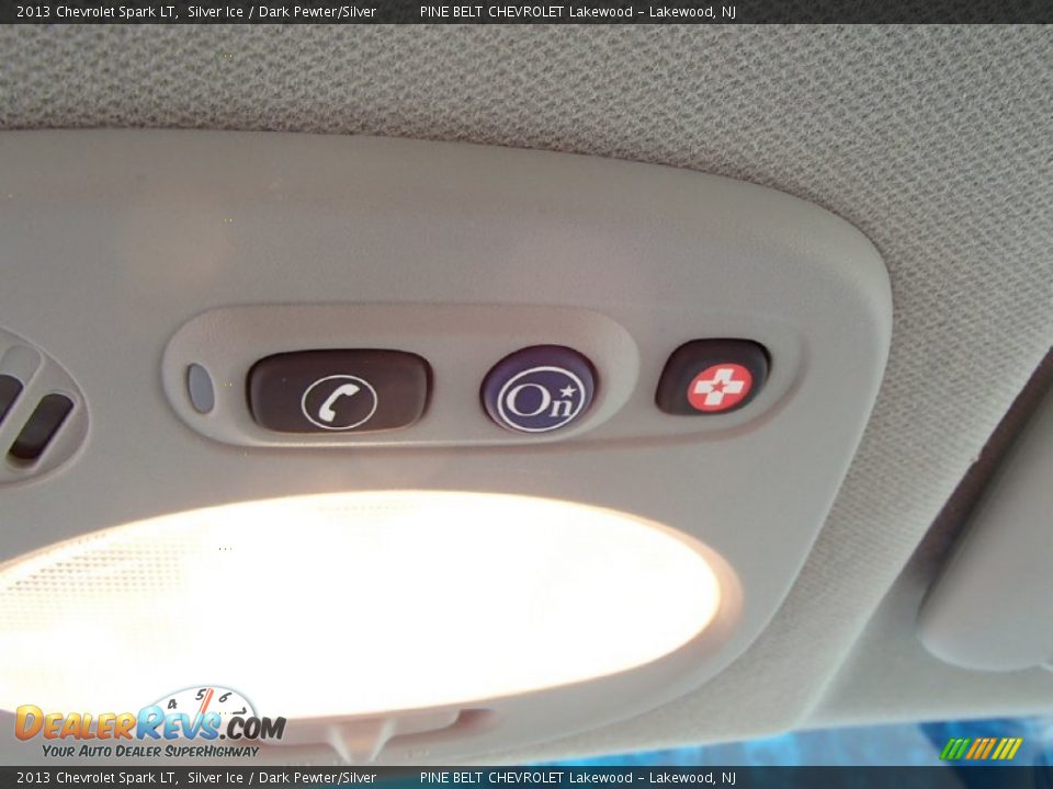 2013 Chevrolet Spark LT Silver Ice / Dark Pewter/Silver Photo #15