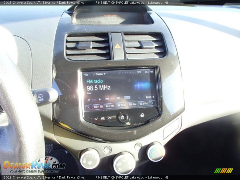 2013 Chevrolet Spark LT Silver Ice / Dark Pewter/Silver Photo #16