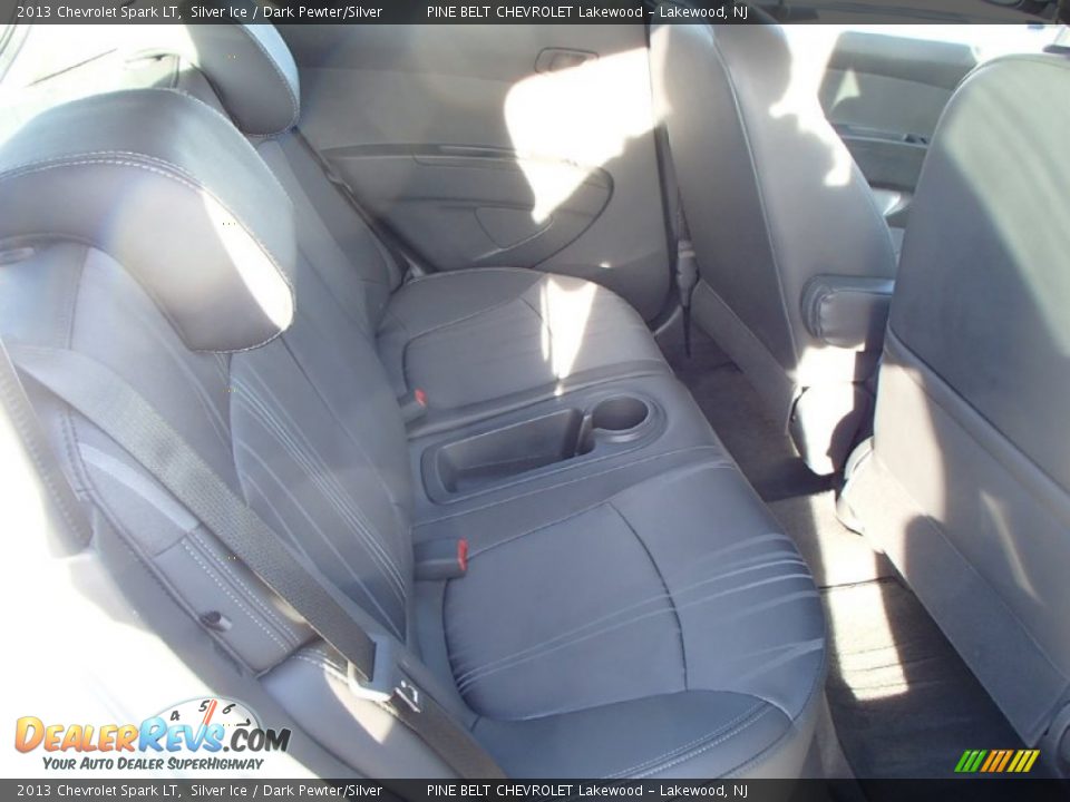 2013 Chevrolet Spark LT Silver Ice / Dark Pewter/Silver Photo #19