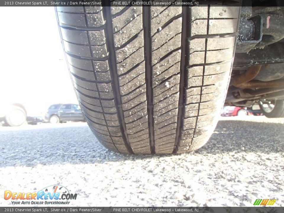 2013 Chevrolet Spark LT Silver Ice / Dark Pewter/Silver Photo #23