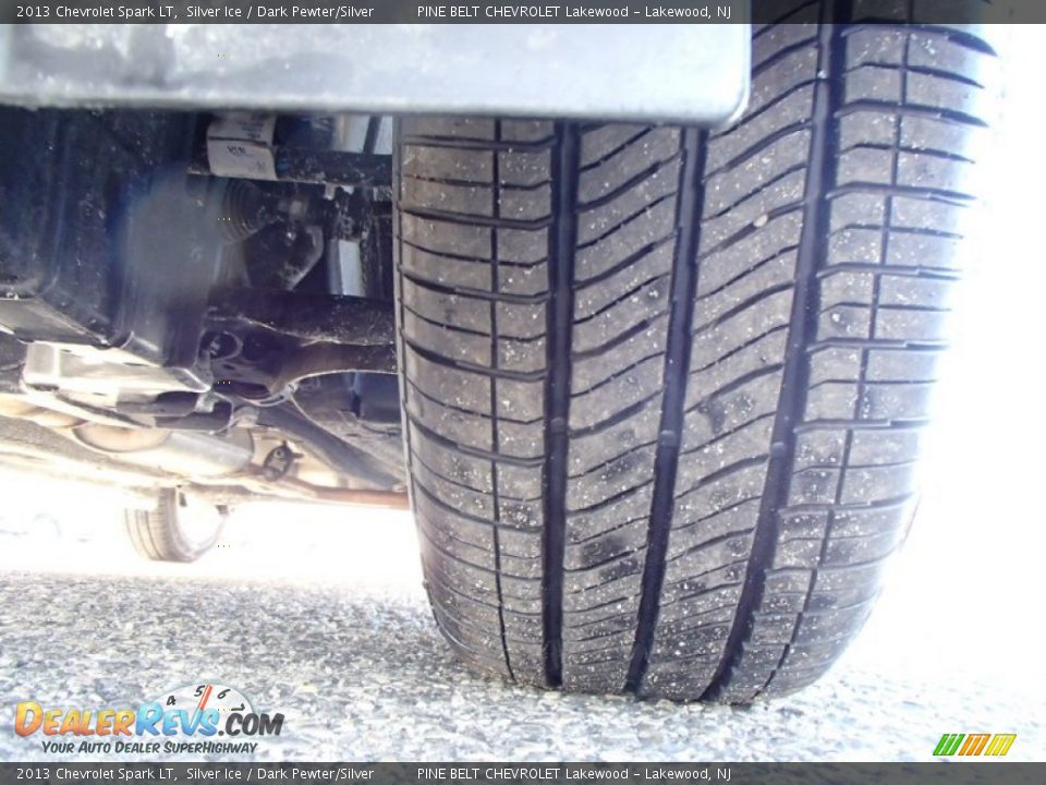 2013 Chevrolet Spark LT Silver Ice / Dark Pewter/Silver Photo #24