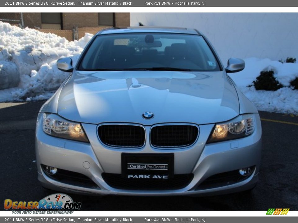 2011 BMW 3 Series 328i xDrive Sedan Titanium Silver Metallic / Black Photo #7