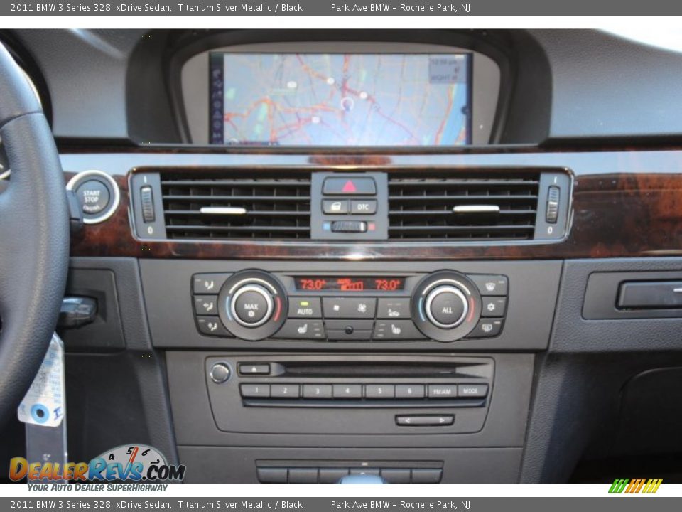 2011 BMW 3 Series 328i xDrive Sedan Titanium Silver Metallic / Black Photo #13