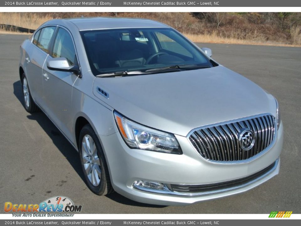 2014 Buick LaCrosse Leather Quicksilver Metallic / Ebony Photo #1