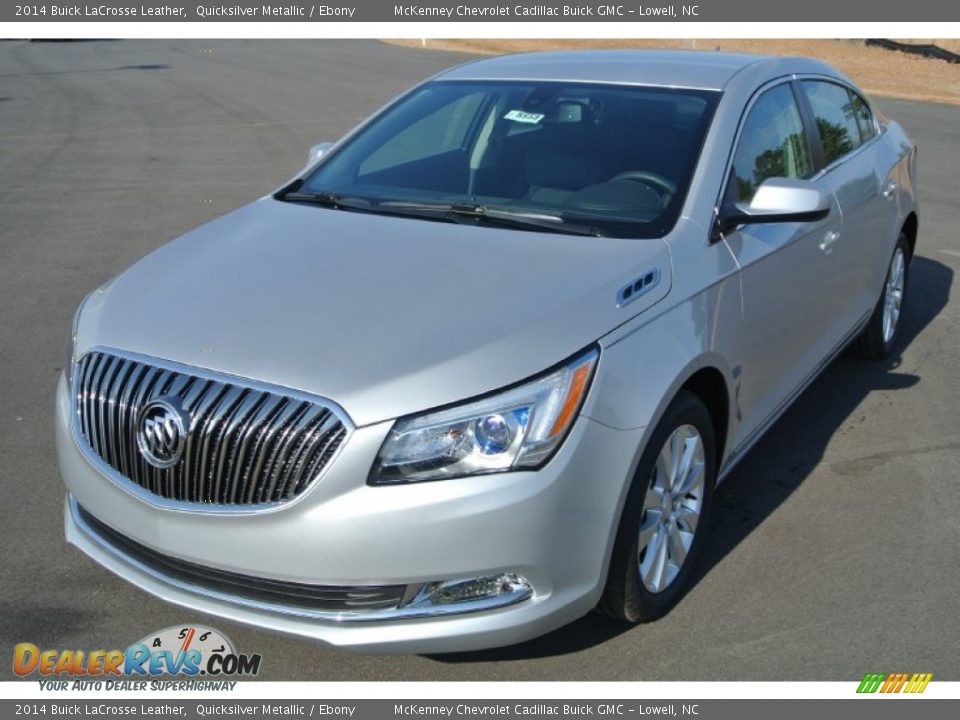 2014 Buick LaCrosse Leather Quicksilver Metallic / Ebony Photo #2