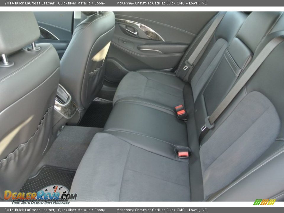Rear Seat of 2014 Buick LaCrosse Leather Photo #15