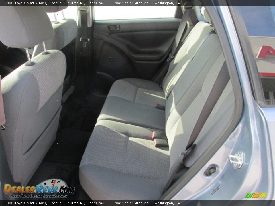 2006 Toyota Matrix AWD Cosmic Blue Metallic / Dark Gray Photo #15