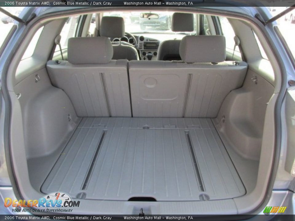 2006 Toyota Matrix AWD Cosmic Blue Metallic / Dark Gray Photo #16