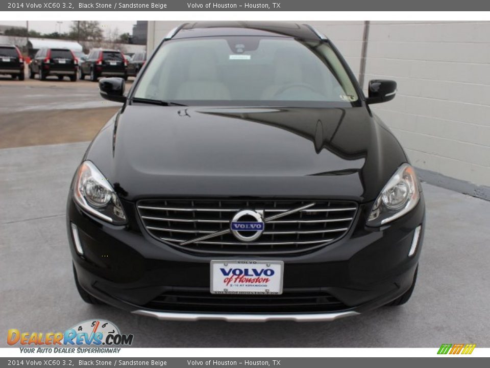2014 Volvo XC60 3.2 Black Stone / Sandstone Beige Photo #2
