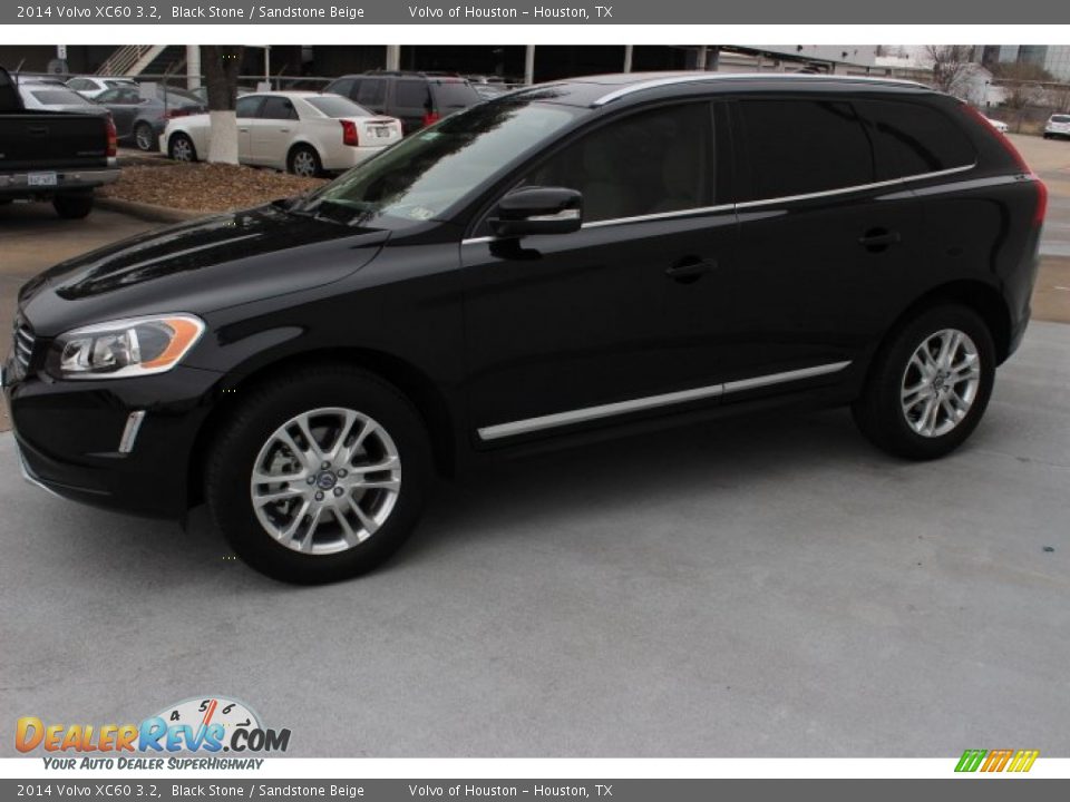 2014 Volvo XC60 3.2 Black Stone / Sandstone Beige Photo #4