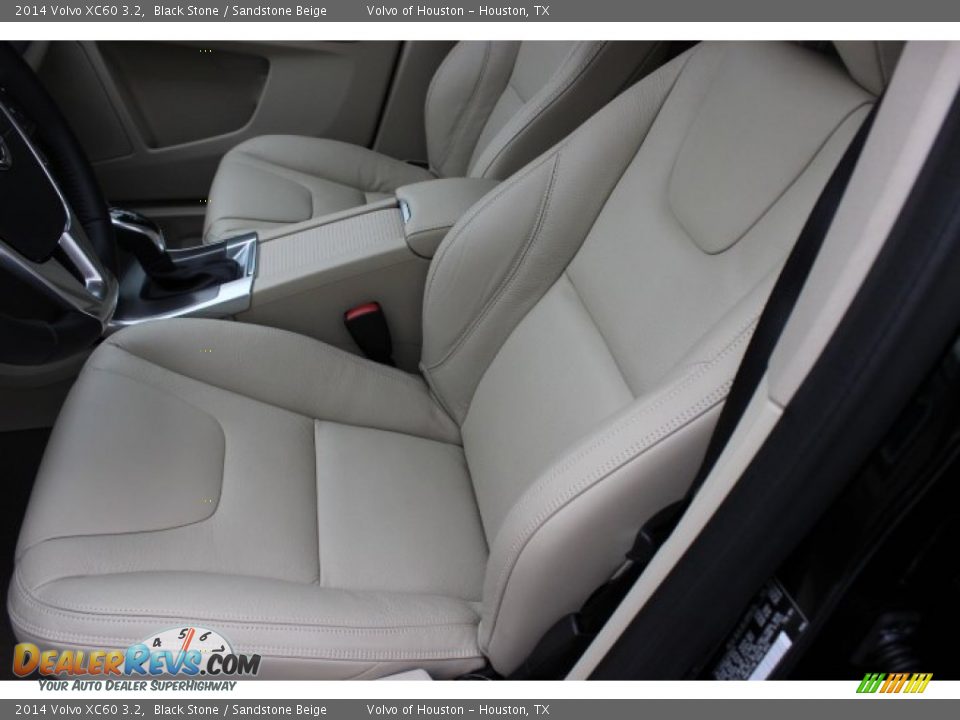2014 Volvo XC60 3.2 Black Stone / Sandstone Beige Photo #12
