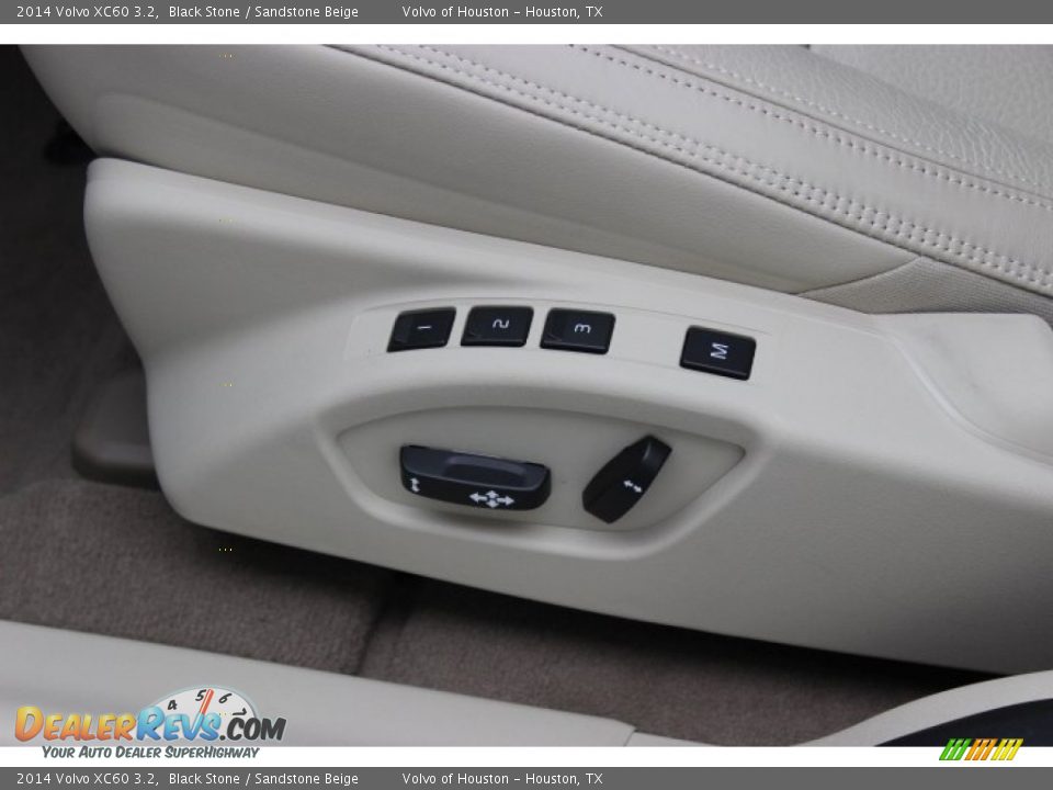 2014 Volvo XC60 3.2 Black Stone / Sandstone Beige Photo #13