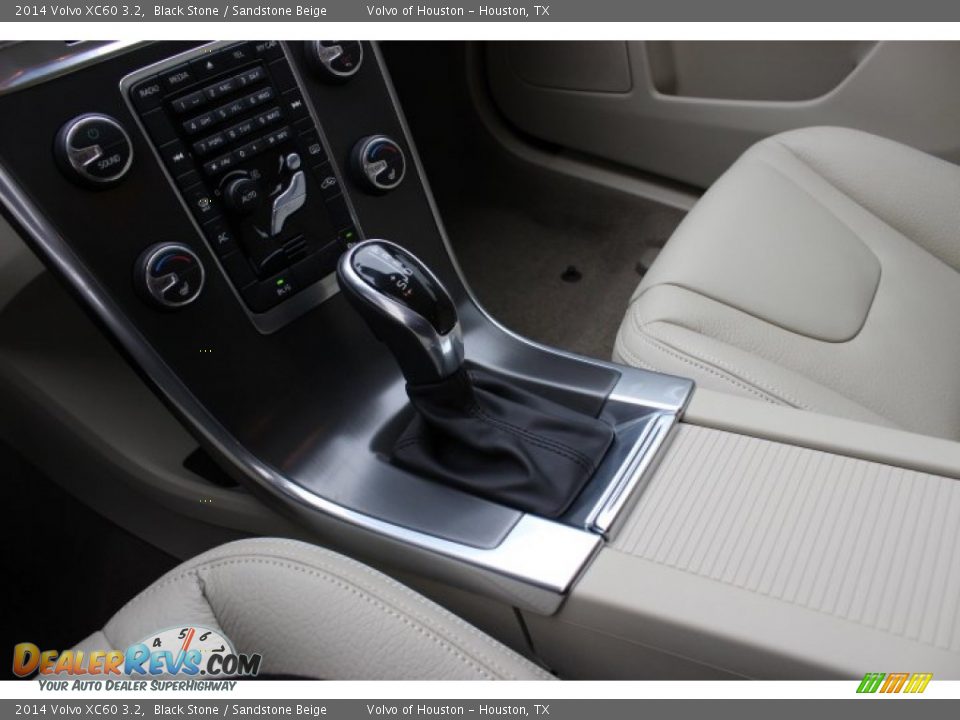 2014 Volvo XC60 3.2 Black Stone / Sandstone Beige Photo #16