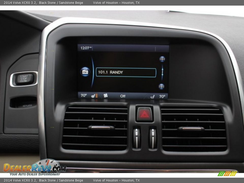 2014 Volvo XC60 3.2 Black Stone / Sandstone Beige Photo #17