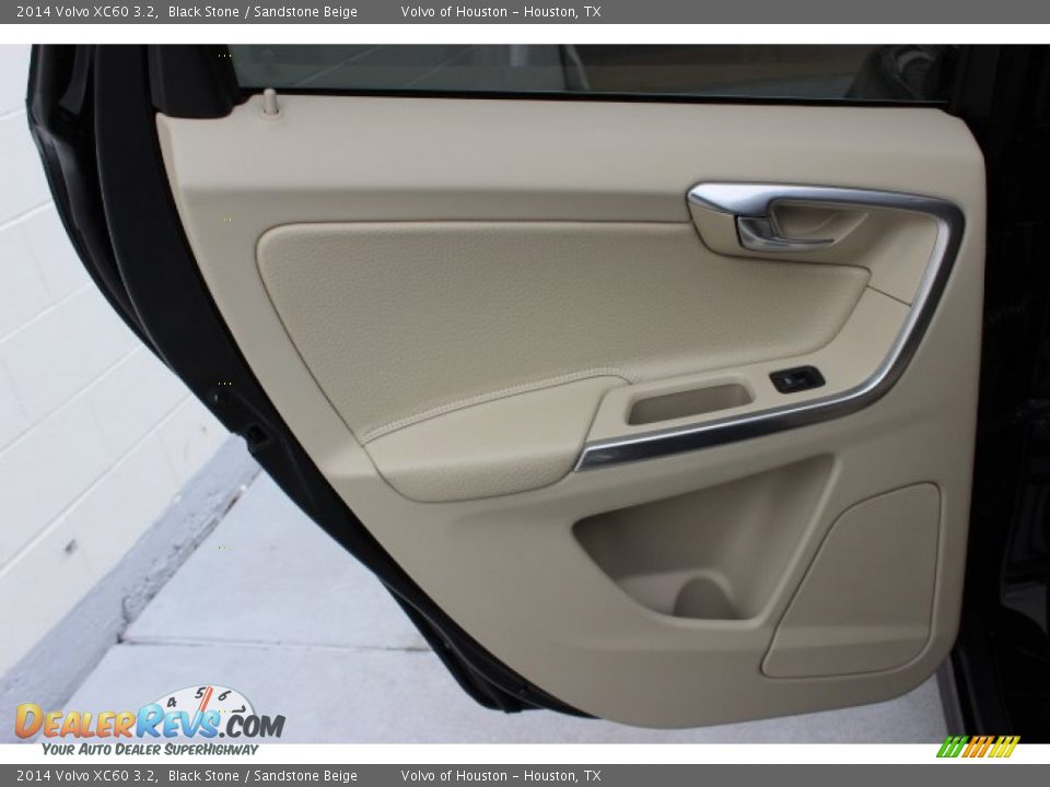 2014 Volvo XC60 3.2 Black Stone / Sandstone Beige Photo #22