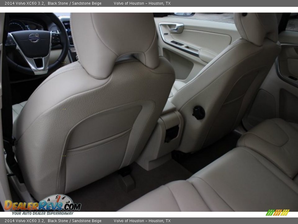 2014 Volvo XC60 3.2 Black Stone / Sandstone Beige Photo #24