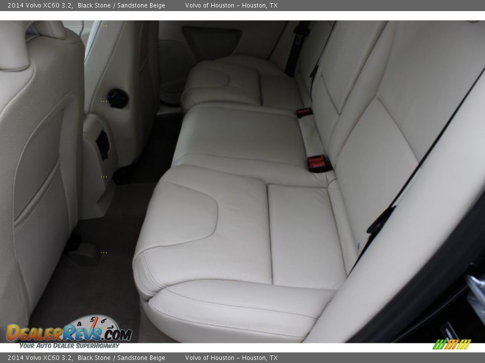 2014 Volvo XC60 3.2 Black Stone / Sandstone Beige Photo #25