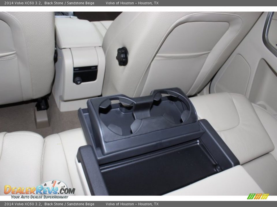 2014 Volvo XC60 3.2 Black Stone / Sandstone Beige Photo #26