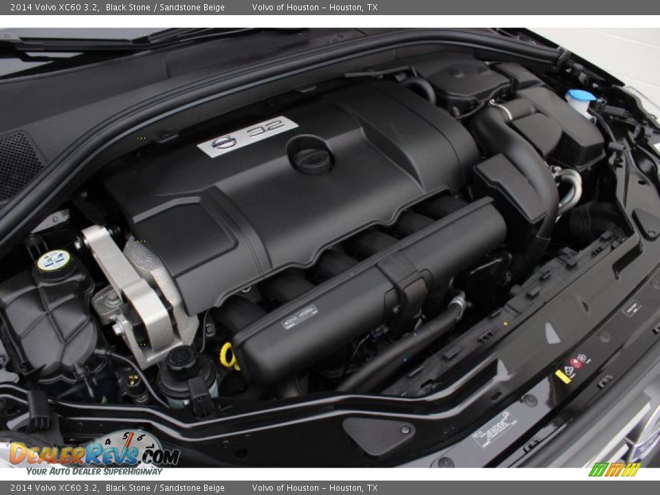 2014 Volvo XC60 3.2 Black Stone / Sandstone Beige Photo #30