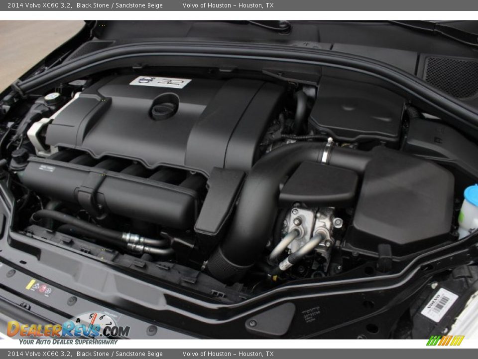 2014 Volvo XC60 3.2 Black Stone / Sandstone Beige Photo #31