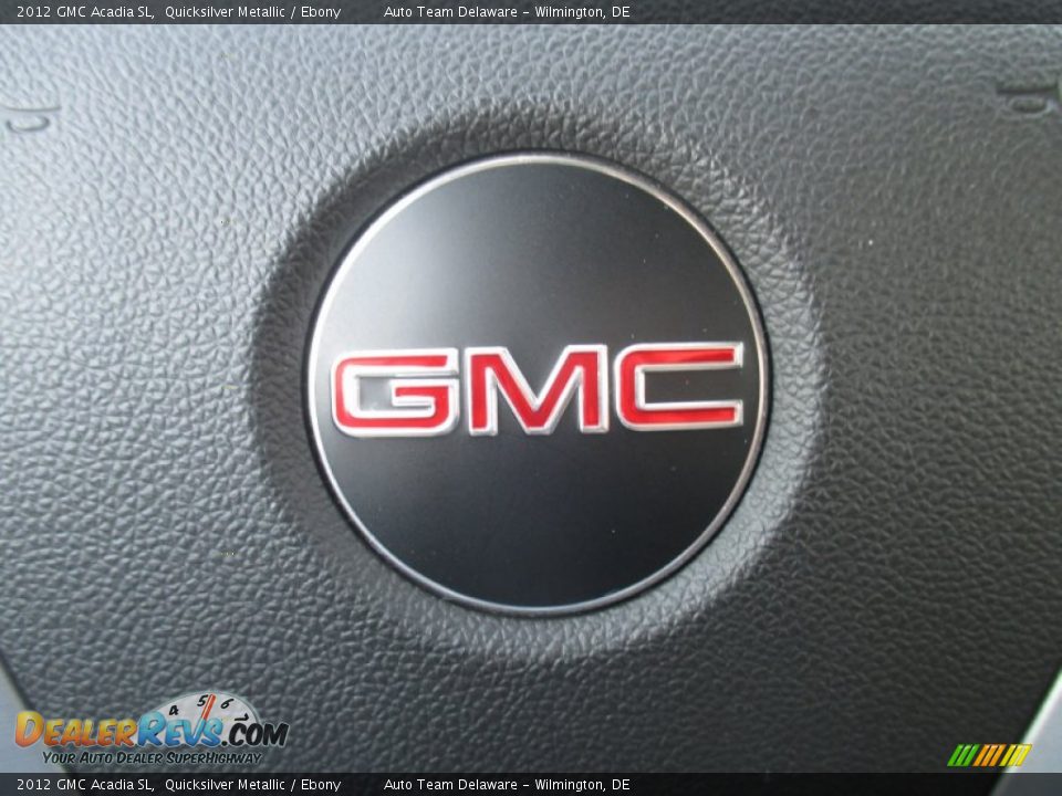 2012 GMC Acadia SL Quicksilver Metallic / Ebony Photo #23