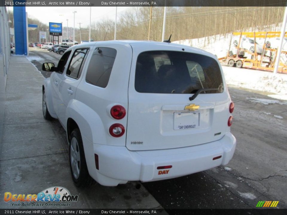 2011 Chevrolet HHR LS Arctic Ice White / Ebony Photo #6