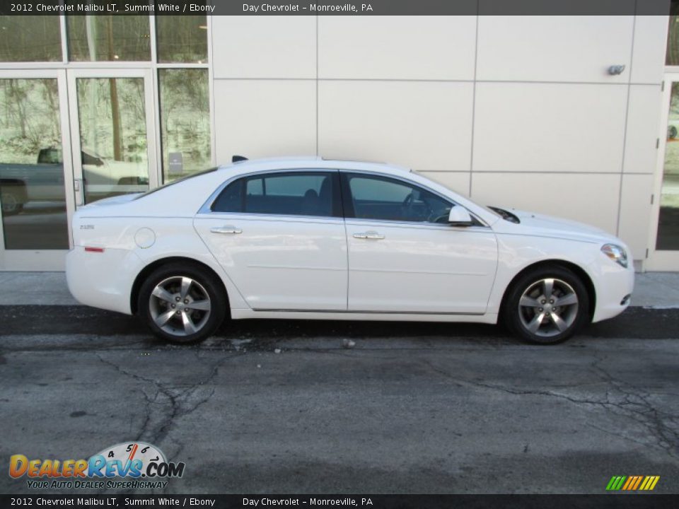 2012 Chevrolet Malibu LT Summit White / Ebony Photo #2