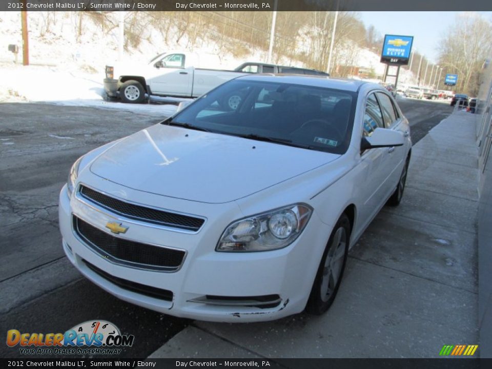 2012 Chevrolet Malibu LT Summit White / Ebony Photo #6